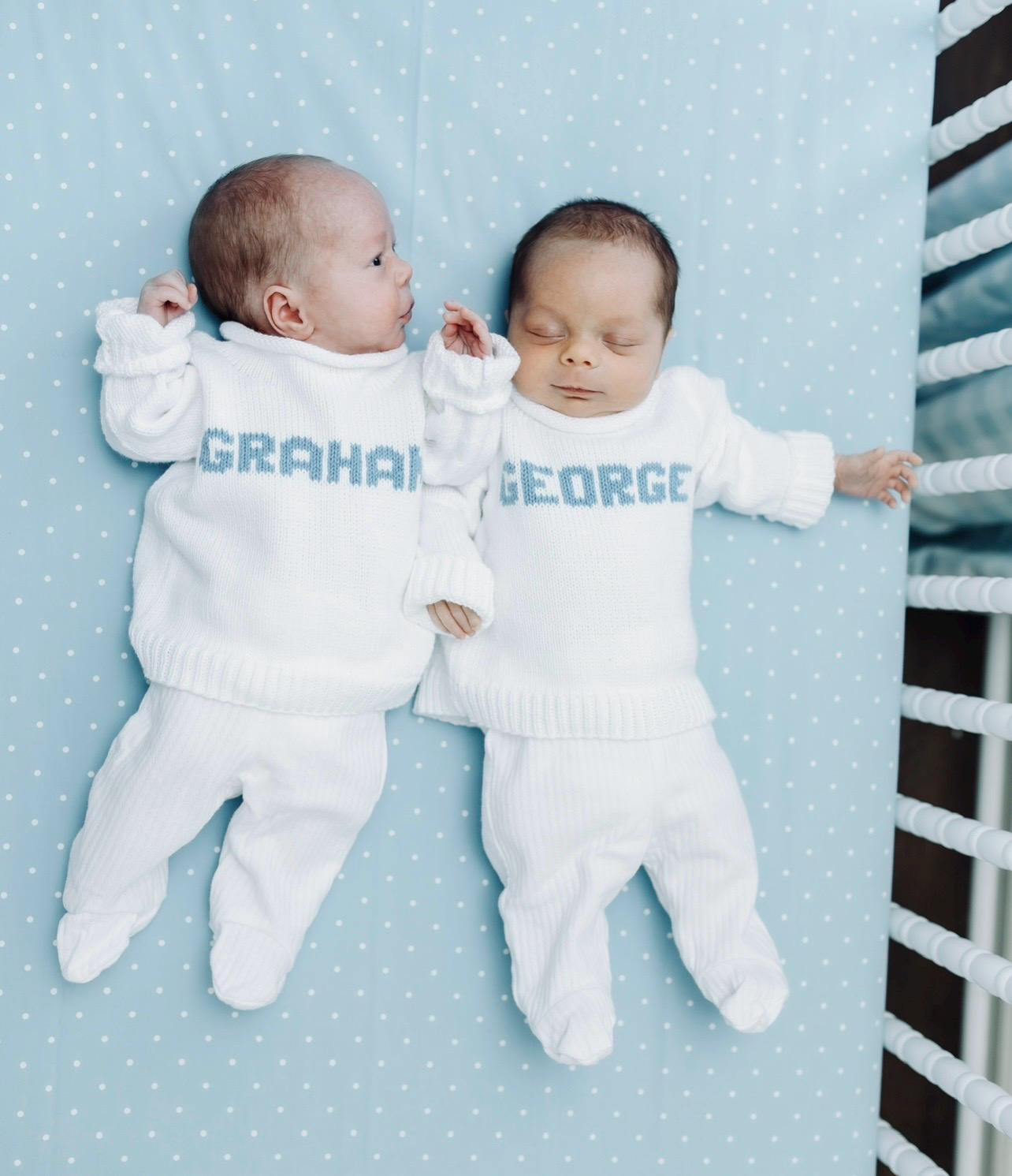 Classic Ribbed Name Pullover – Personalized Baby Name sweater