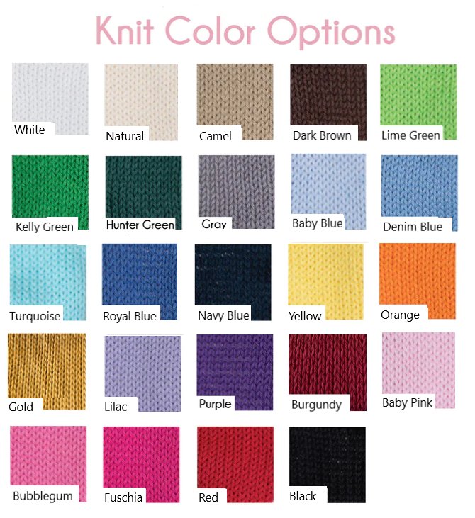 Custom Name Sweater for Infants and Children - Custom Knits for Baby