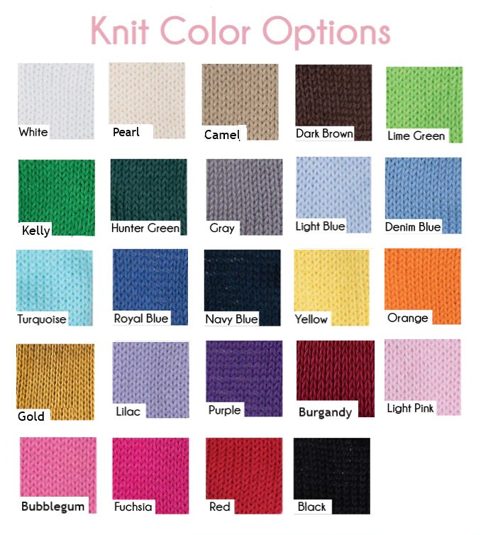 Personalized Name Sweater for Little Girls - Custom Knits for Baby