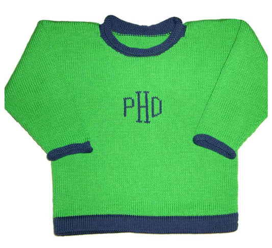 Monogrammed Name Pullover for Children