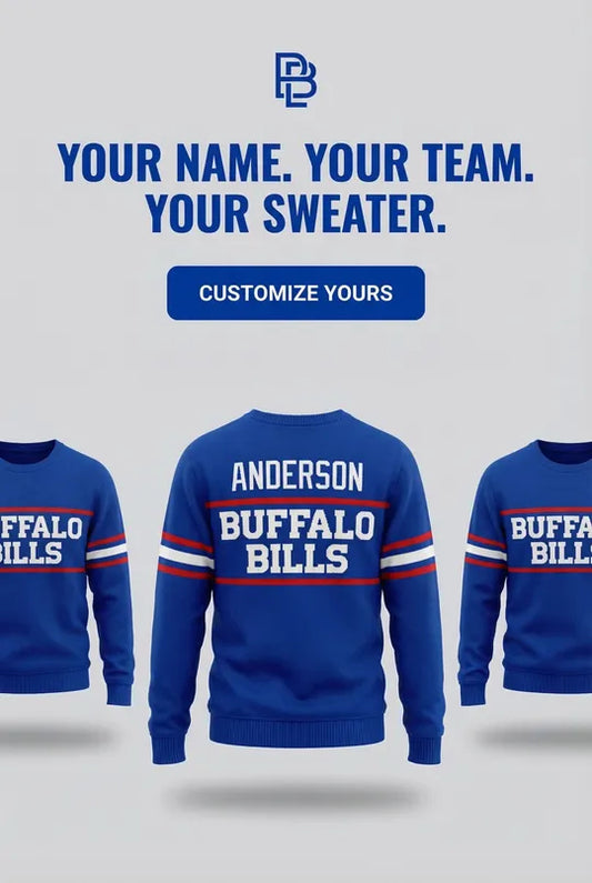Custom Buffalo Bills Team Spirit Jersey