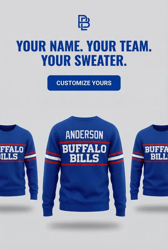 Custom Buffalo Bills Team Spirit Jersey