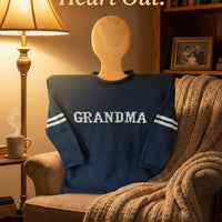 Whatever You Would Like to Say! Adult Cotton Sweater - Custom Knits for Baby