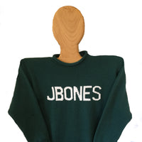 Whatever You Would Like to Say! Adult Cotton Sweater - Custom Knits for Baby