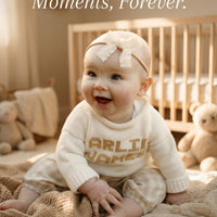 Classic Ribbed Name Pullover – Personalized Baby Name sweater