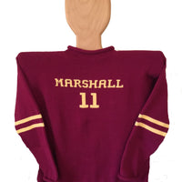 Classic Adult Alumni Sweater - Custom Knits for Baby in red