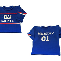 Custom NY Giants Team Spirit Sweater - Custom Knits for Baby