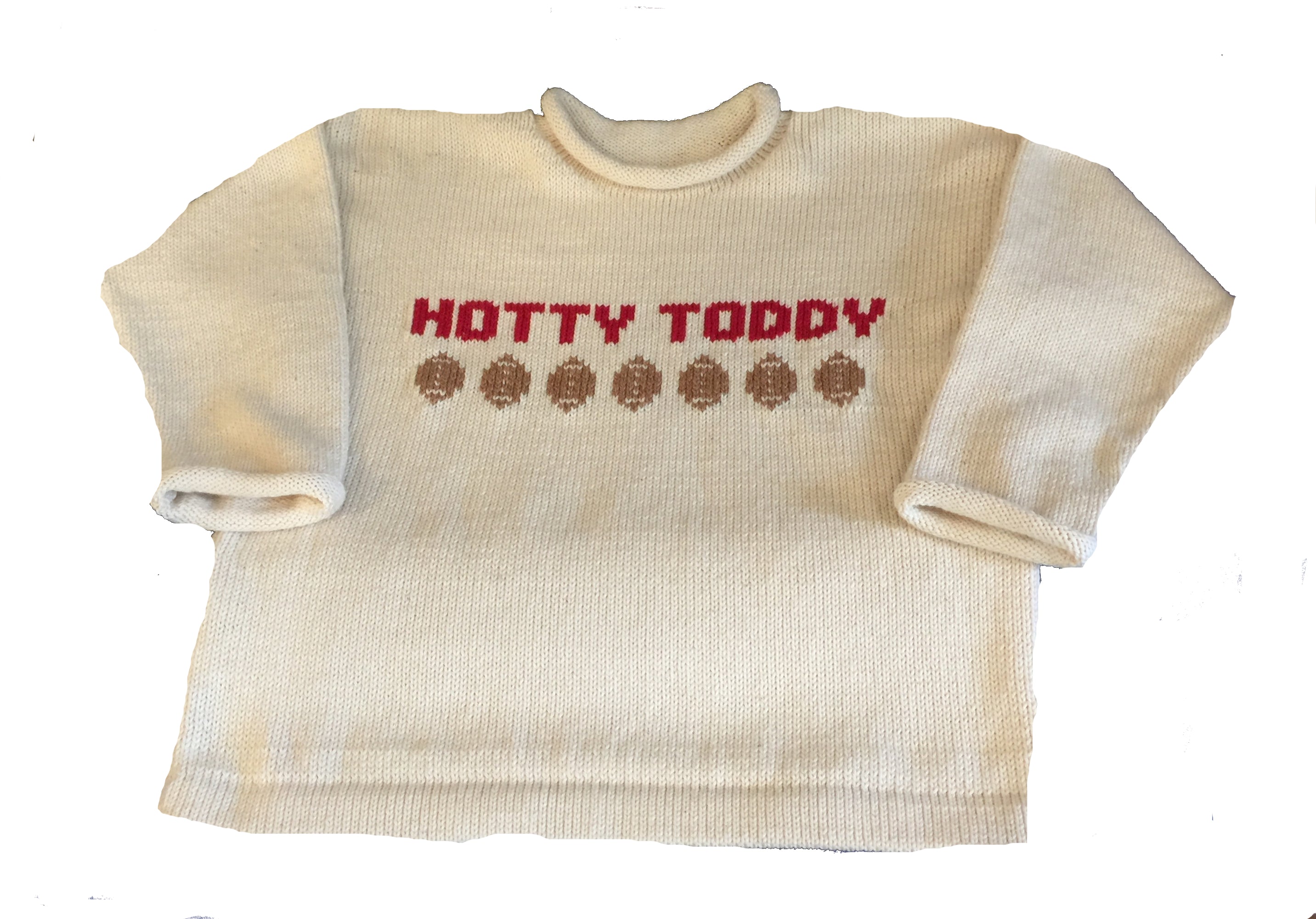 Personalized Football Sports Name Sweater - Custom Knits for Baby