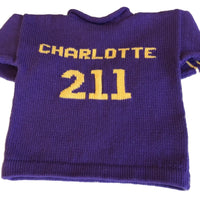 Personalized Minnesota Vikings Team Spirit Sweater - Custom Knits for Baby