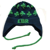 Shamrock Earflap Hat - Custom Knits for Baby