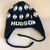 Hearts, Stars or Football Earflap Hats - Custom Knits for Baby