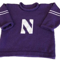 Northwestern Wildcats Alumni Sweater - Custom Knits for Baby