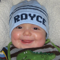 Personalized Baby Name Hat - Custom Knits for Baby