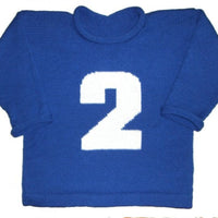 Got Your Number Personalized Birthday Sweater - Custom Knits for Baby
