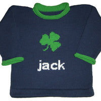 St. Patrick's Day Personalized Sweater for Children - Custom Knits for Baby