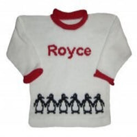 Holiday Penguin Sweater - Custom Knits for Baby