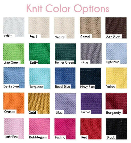 My Happy Place Adult Knitted Sweater - Custom Knits for Baby