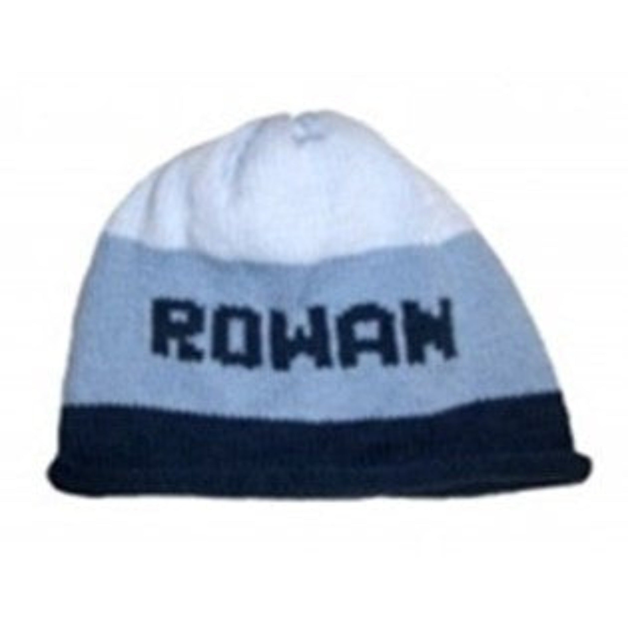 Rugby Name Hat for Baby - Custom Knits for Baby