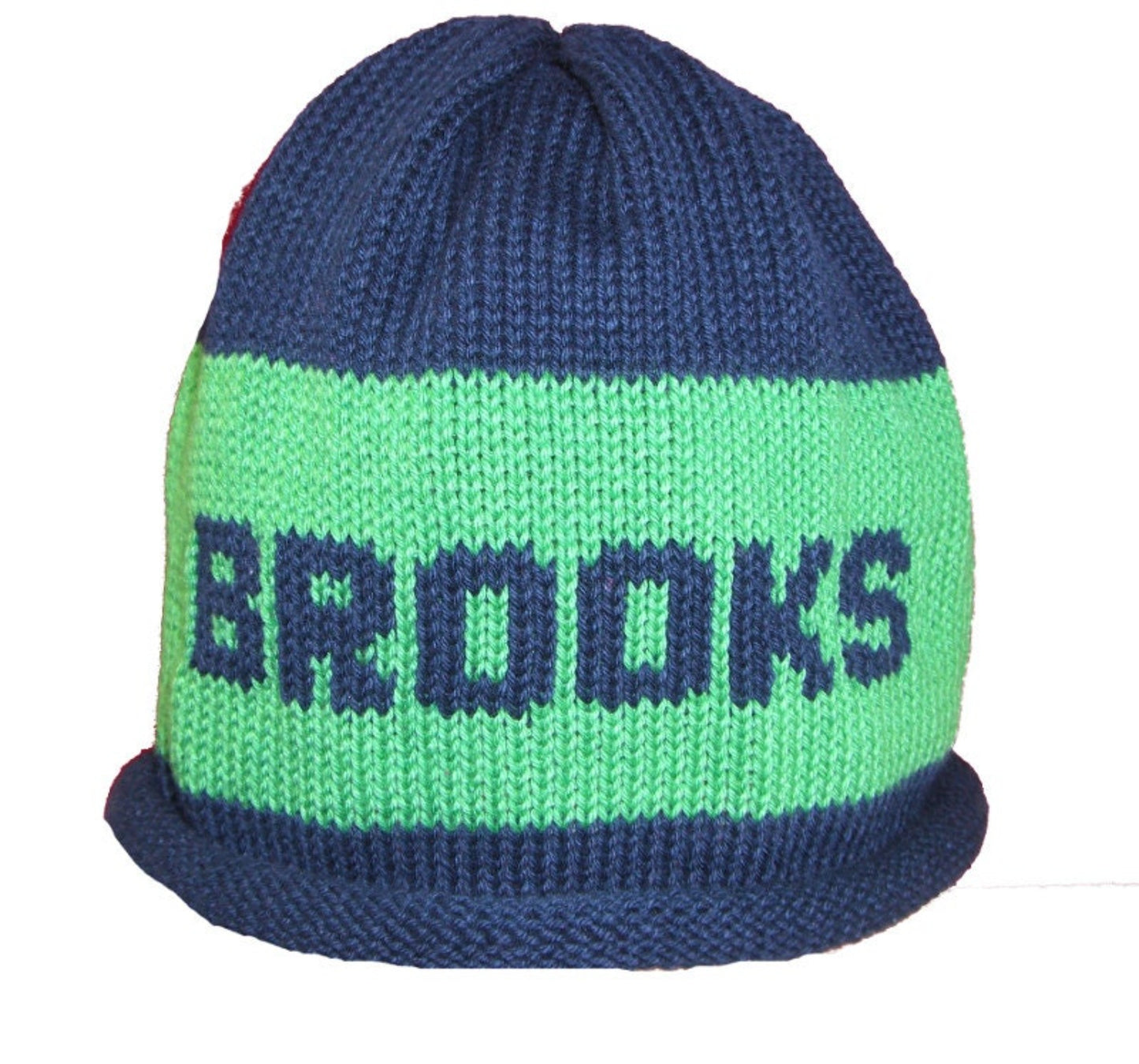 Rugby Name Hat for Baby - Custom Knits for Baby