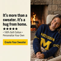 University of Michigan Adult Alumni Sweater