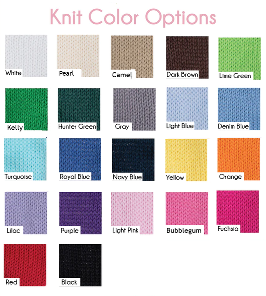 Personalized Tennis Pullover - Custom Knits for Baby