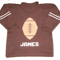 Personalized Football Jersey for Children - Custom Knits for Baby