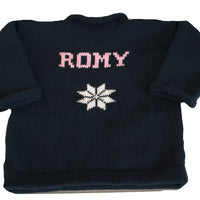 Downhill Racer Ski Sweater Personalized - Custom Knits for Baby
