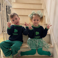 shamrock sweater for st. patricks day